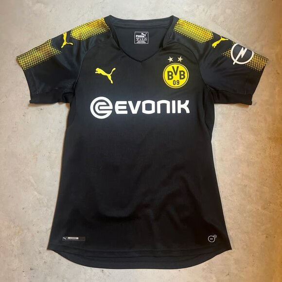 Borussia Dortmund Christian Pulisic #22 2017/18 Away Soccer Jersey - Picture 1 of 4